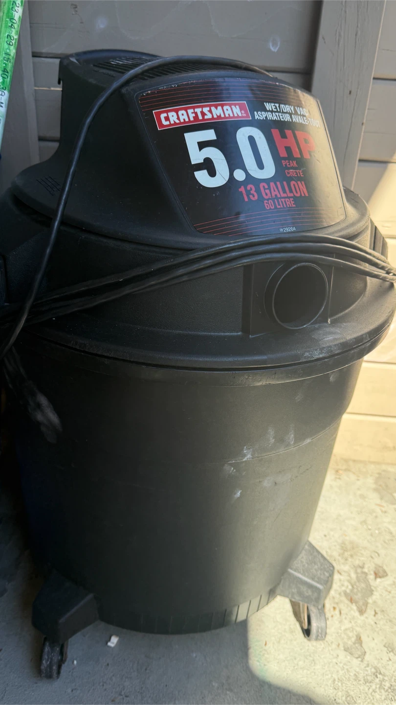 Craftsman 13 Gallon Wet/Dry Vacuum - photo 2