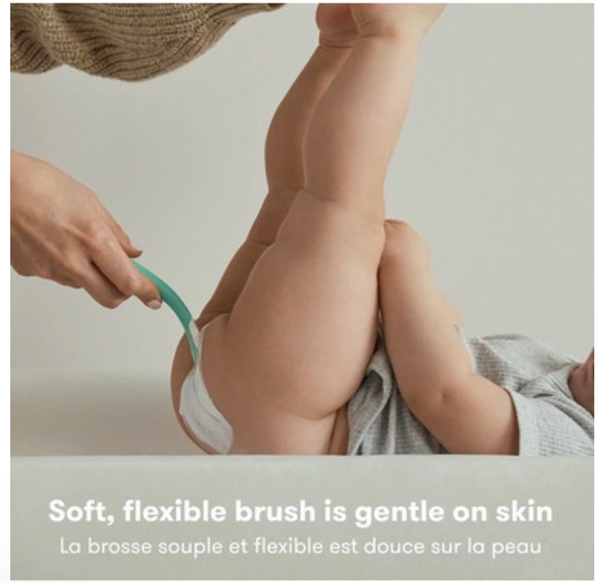 Frida Baby Diaper Cream Booty Brush New - photo 3