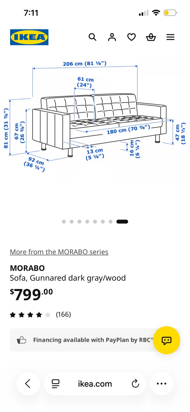 IKEA Couch - photo 5