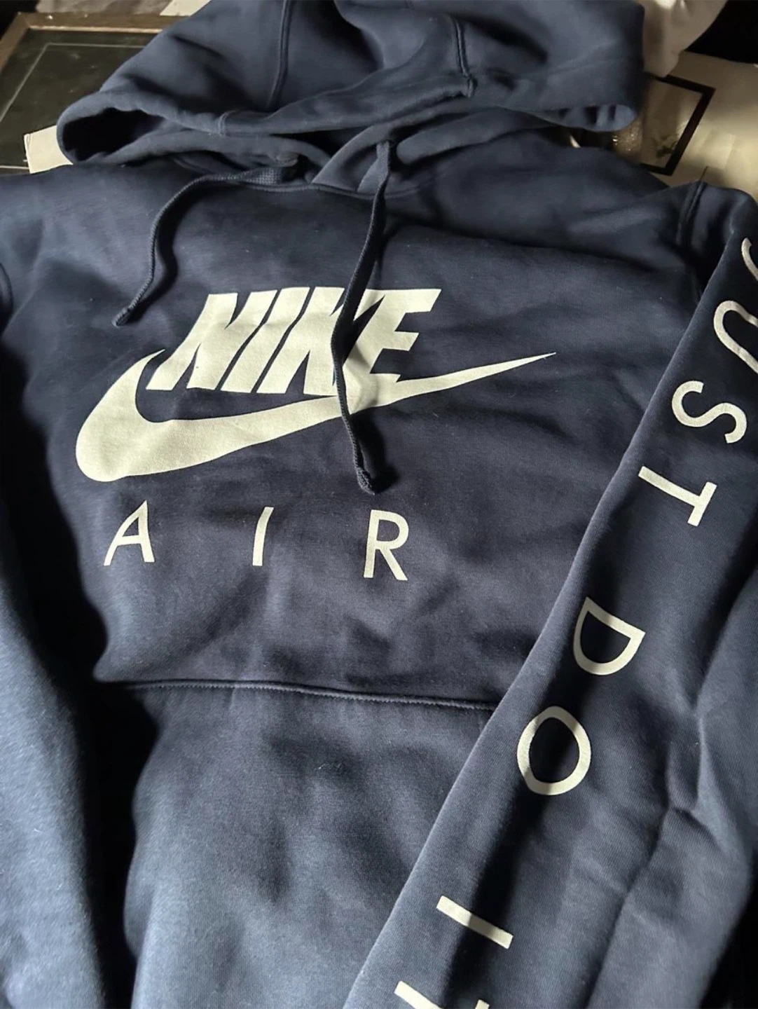 Nike Air Just Do It Hoodie Navy - photo 2