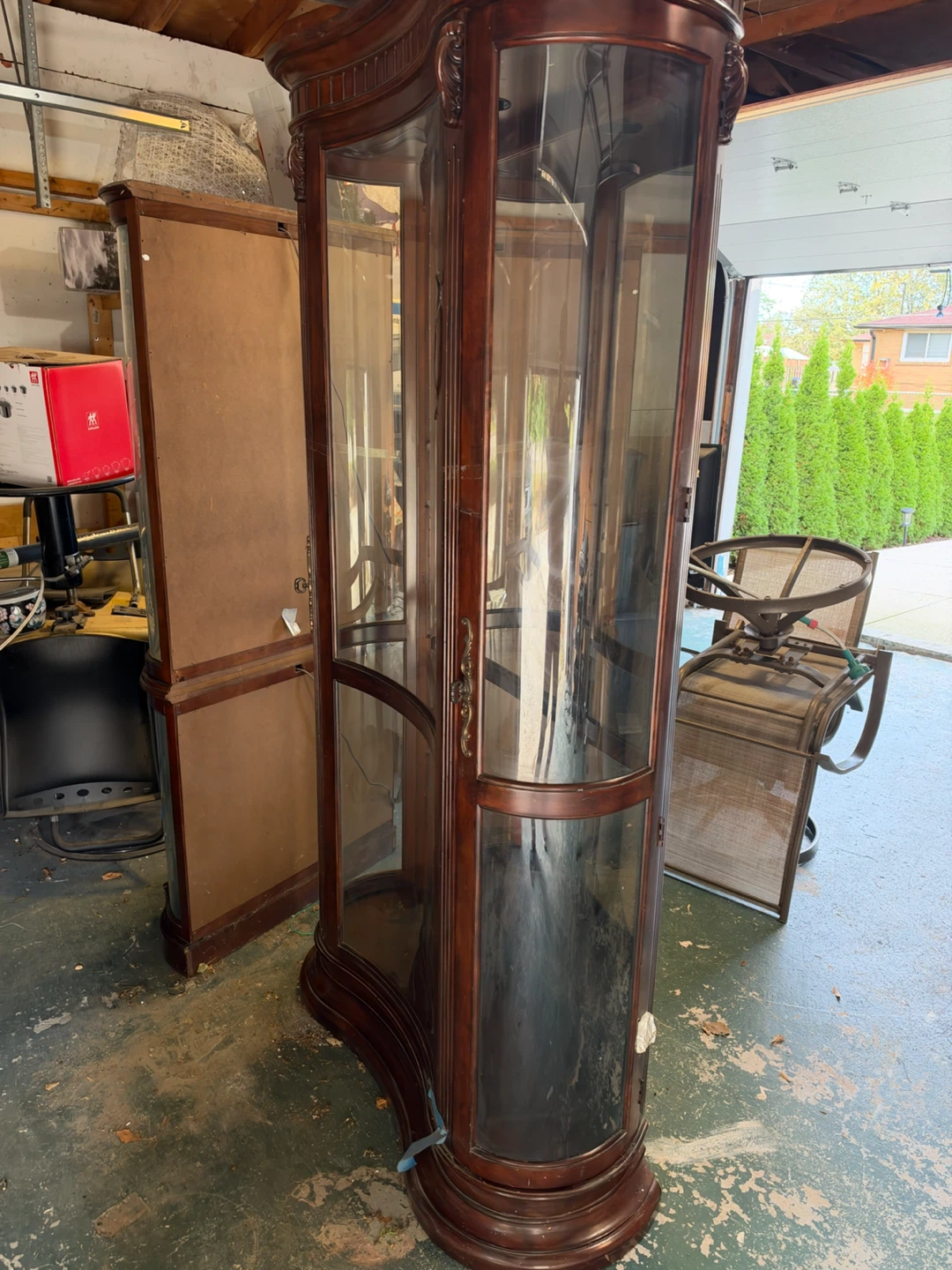 China Cabinet 2 piece (used) sale! - photo 2