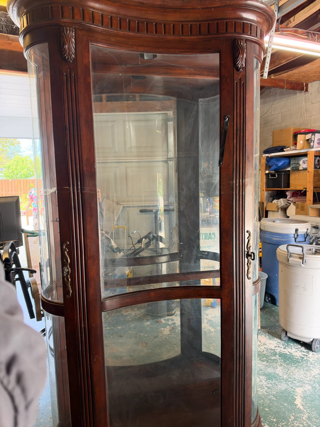 China Cabinet 2 piece (used) sale! - photo 3