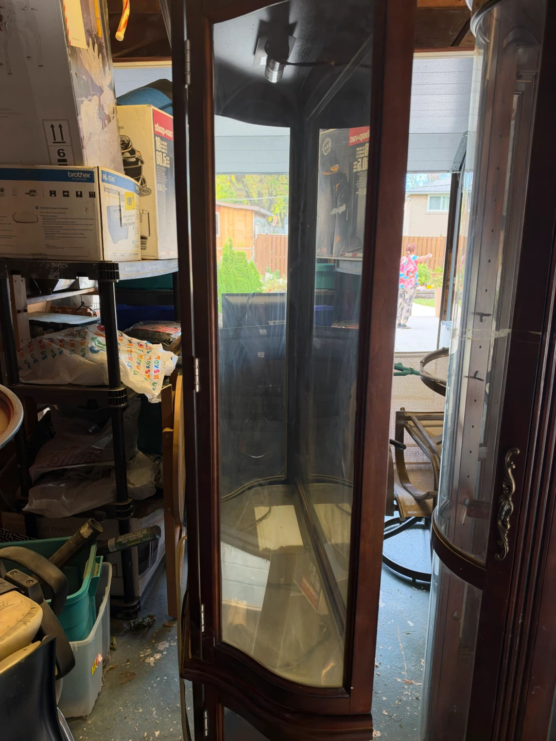 China Cabinet 2 piece (used) sale! - photo 5