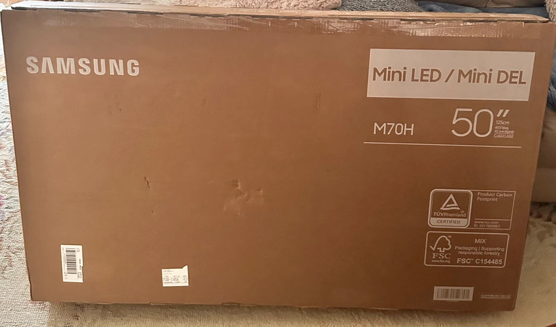 Samsung 50" M70H Mini LED TV