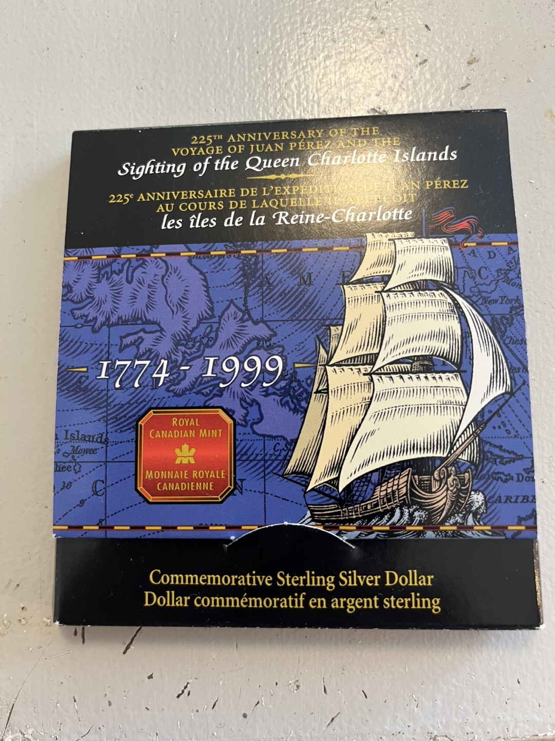 Royal Canadian Mint 1999 Commemorative Silver Dollar