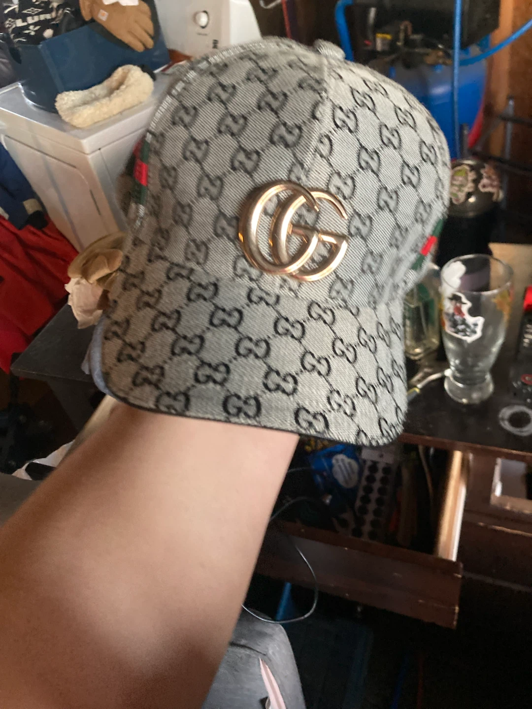 Gucci GG Supreme Baseball Cap