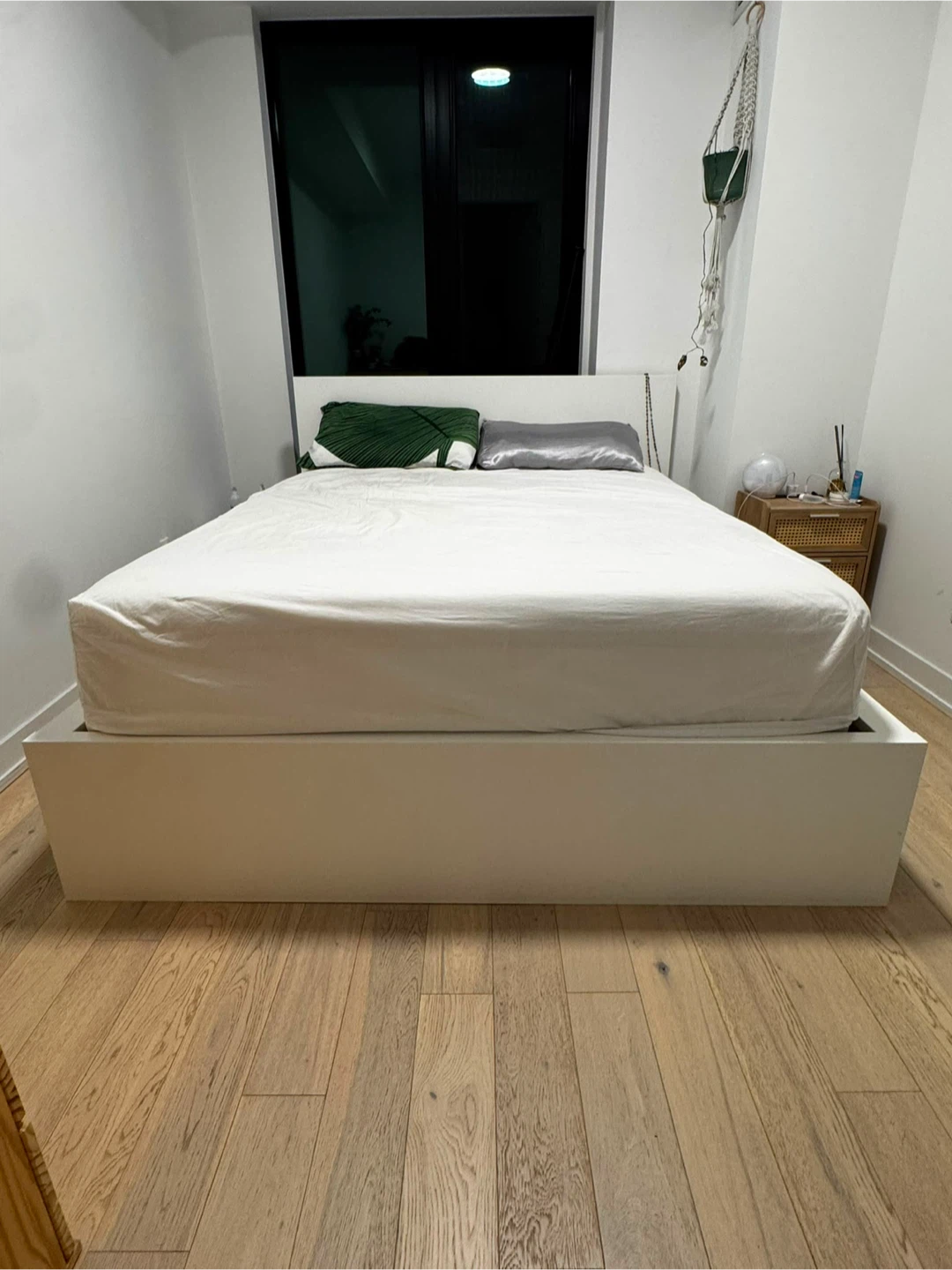 IKEA MALM Queen Bed Frame + Mattress - photo 2