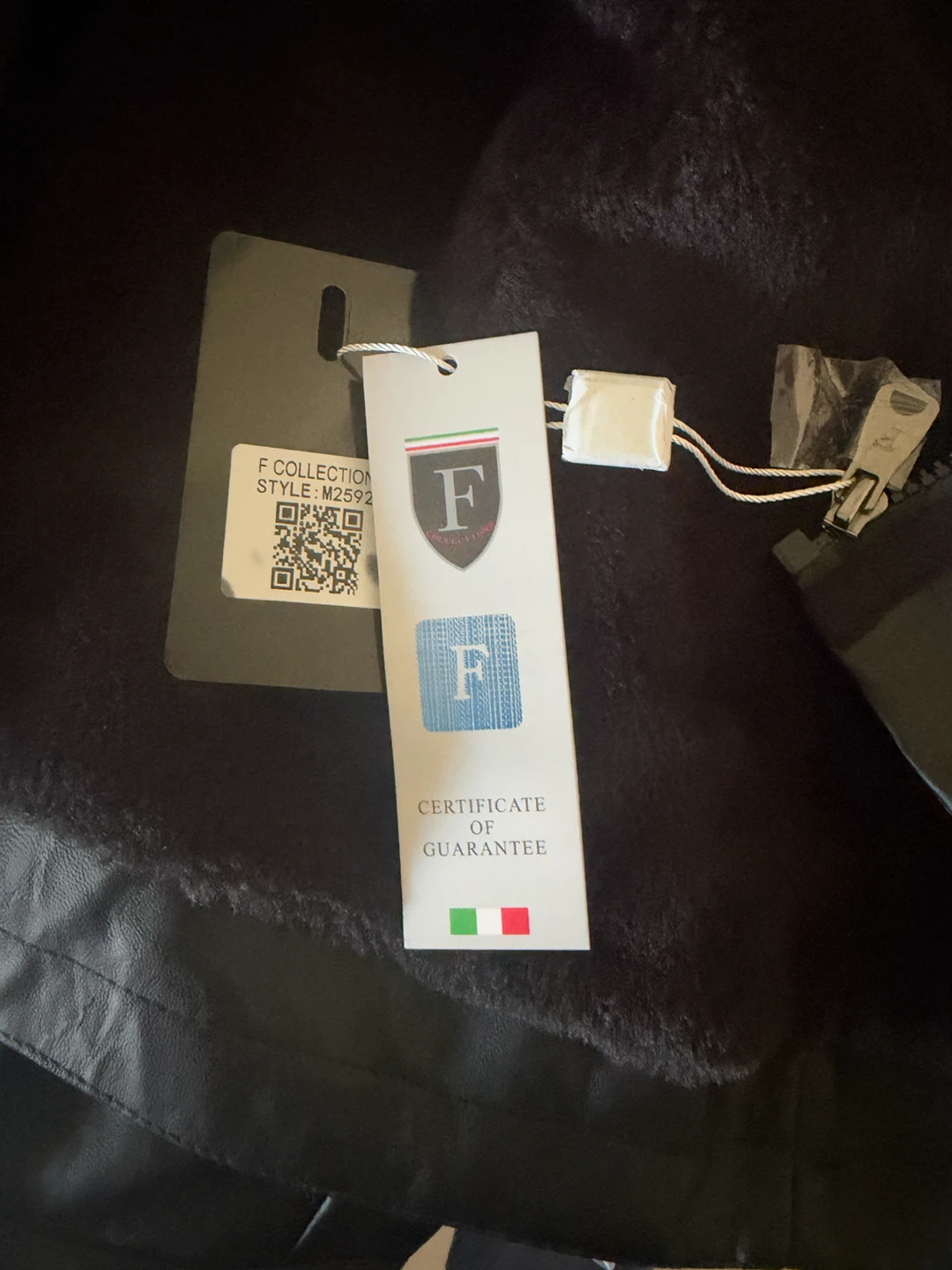 F Collection Black Hooded Jacket(authentic) - photo 2