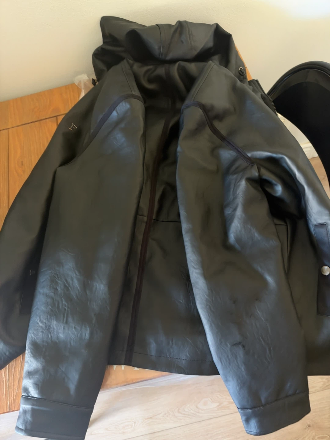 F Collection Black Hooded Jacket(authentic) - photo 3