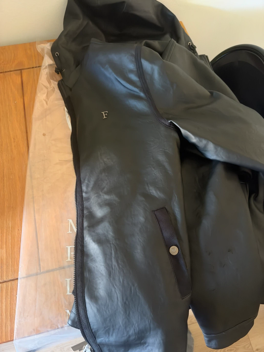 F Collection Black Hooded Jacket(authentic) - photo 4