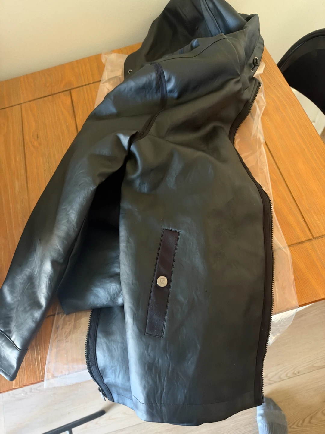 F Collection Black Hooded Jacket(authentic) - photo 5