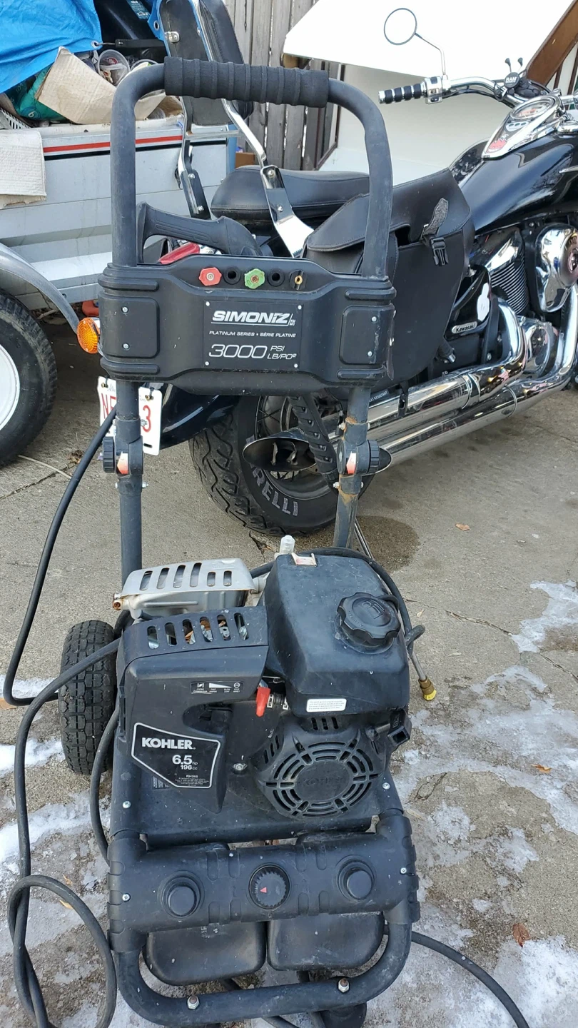 Simoniz Platinum Series 3000 PSI Pressure Washer