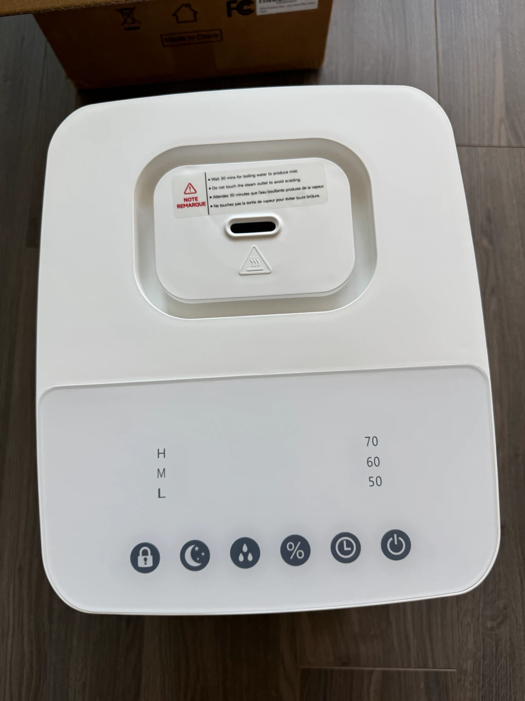 mifasol Mitus Warm Steam Humidifier MFS-01(New in box) - photo 2