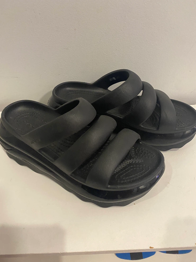 Crocs Platform Slides Black - photo 2