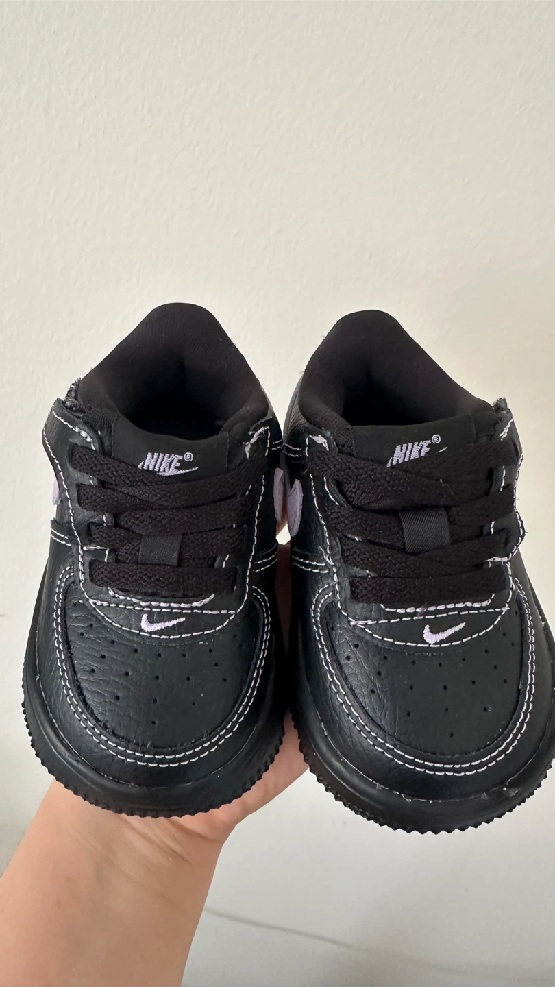 Nike Air Force 1 Crib Shoes Size 4C - photo 2