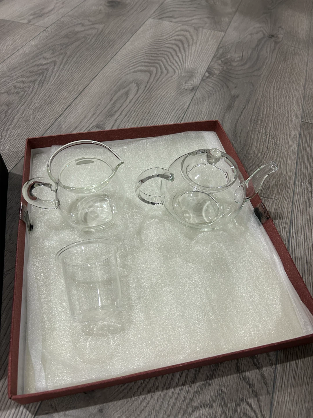 Brand new Glass Tea Set - photo 2