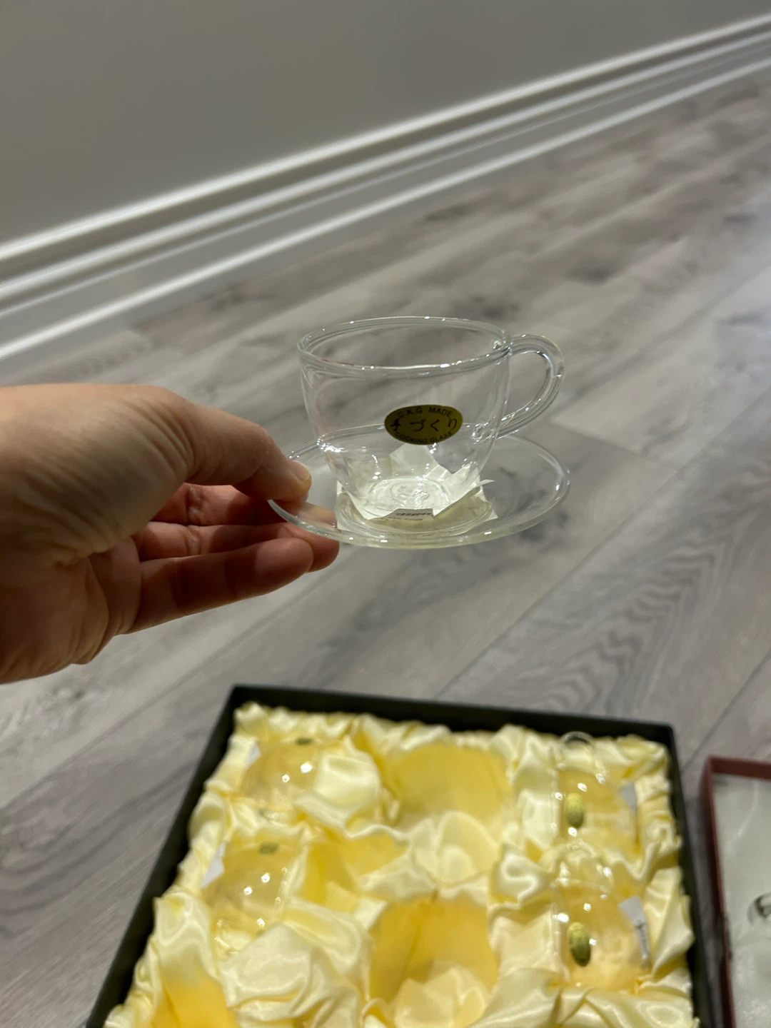 Brand new Glass Tea Set - photo 4