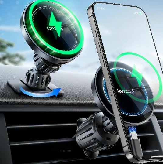 Lamicall Magnetic Car Phone Mount