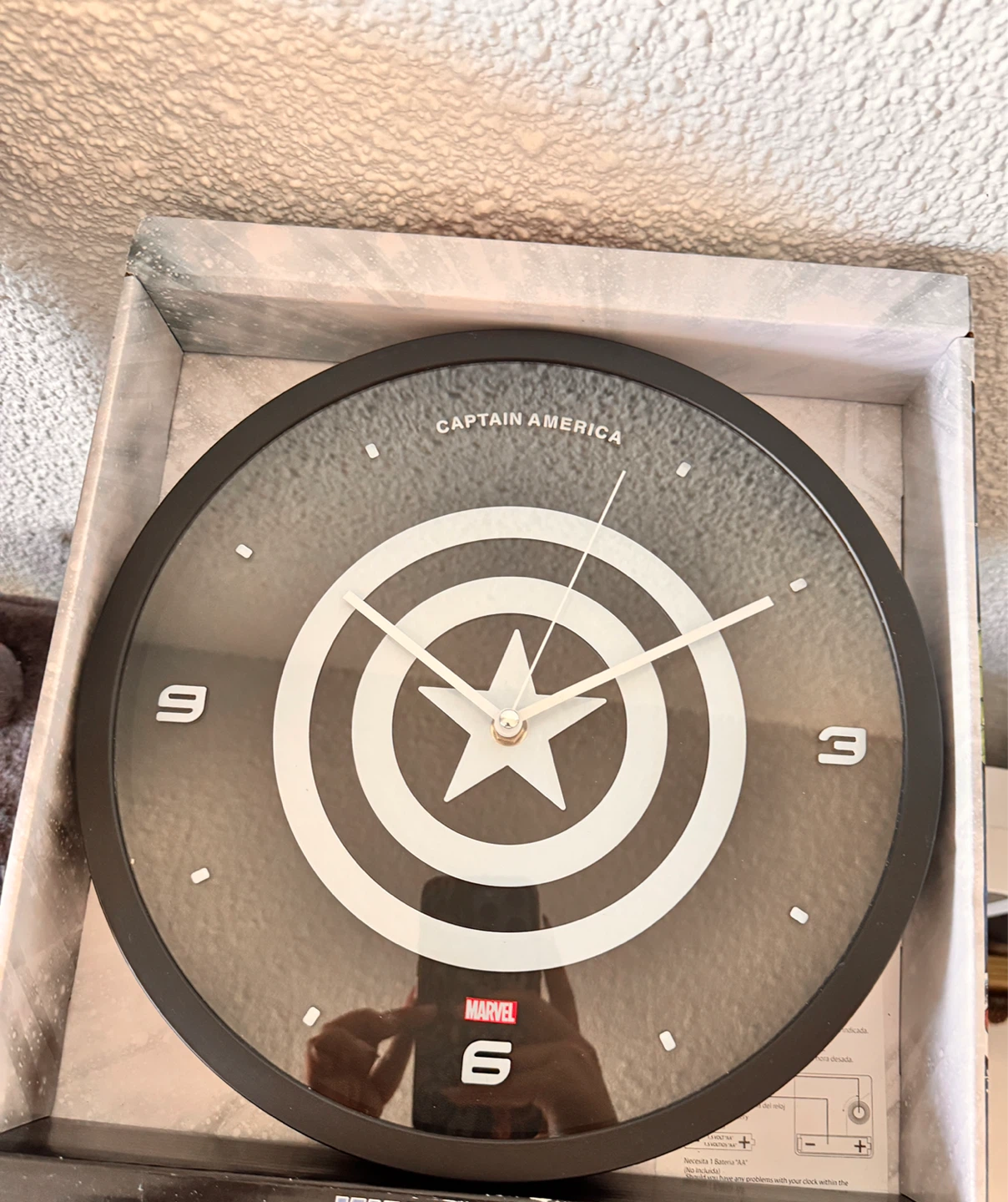 Marvel Captain America Wall Clock