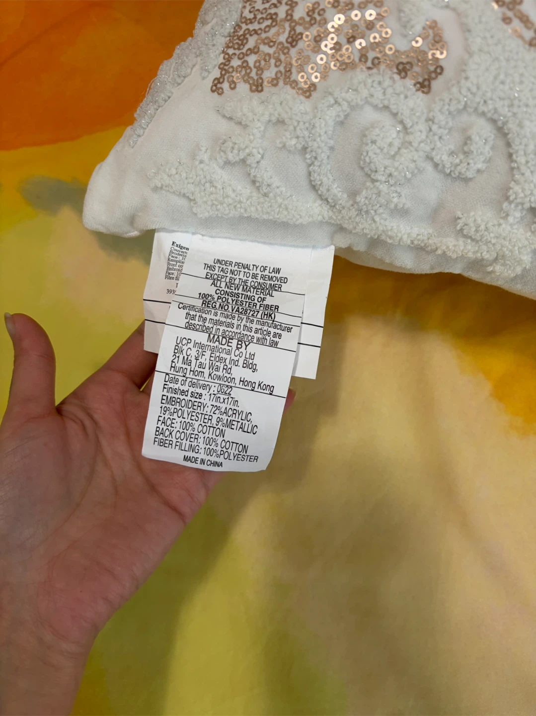 Christmas pillows x2 - With tags - BNWT - photo 3