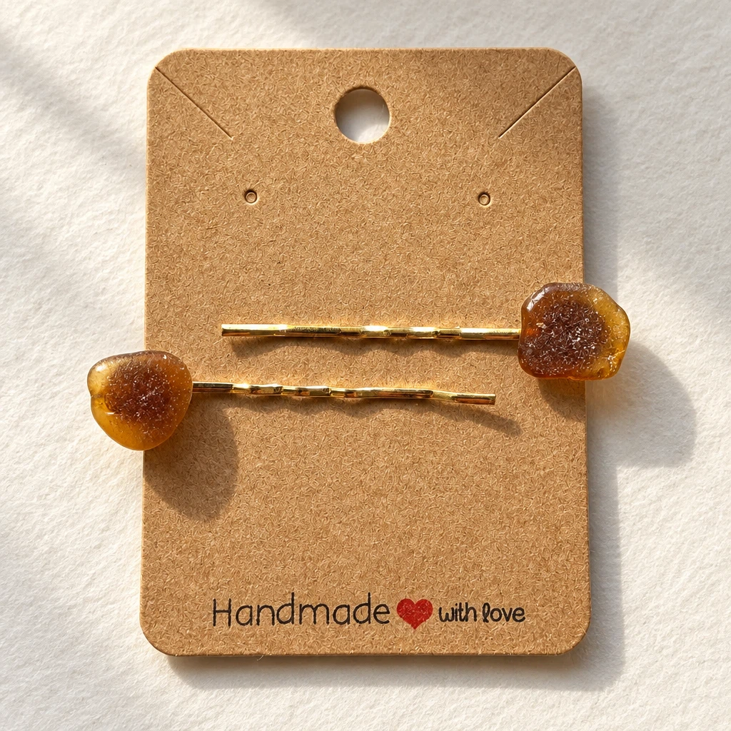 ✨Sea Glass Bobby Pin Set✨