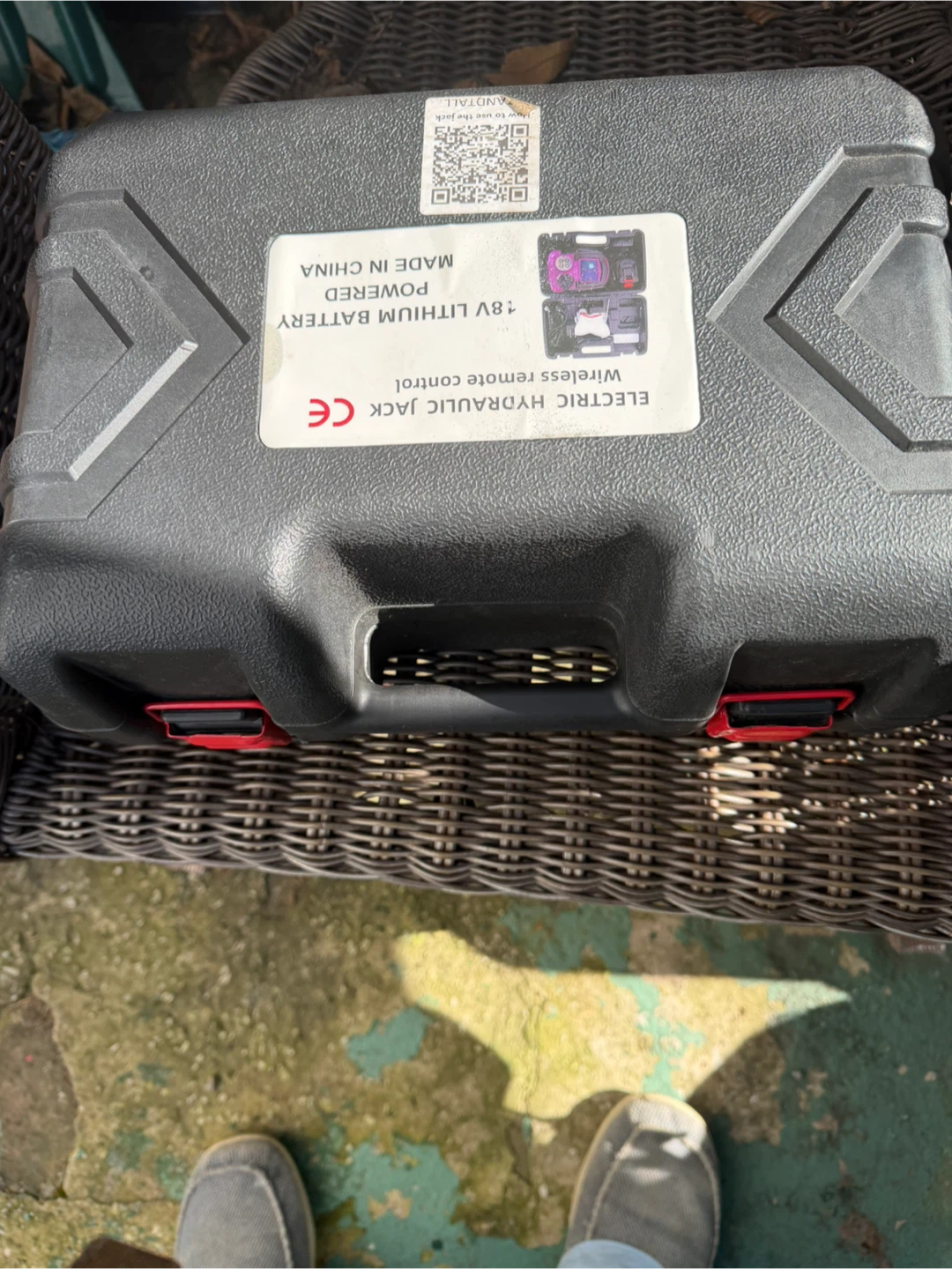 18V Lithium Battery Electric Hydraulic Jack