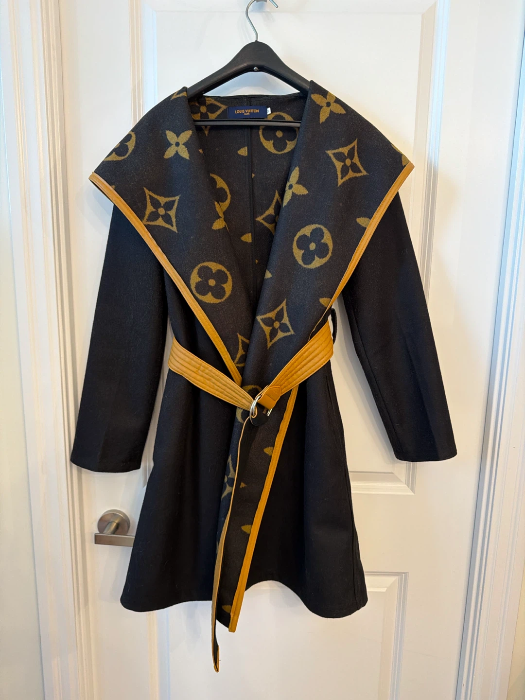 Louis Vuitton Monogram Wool Coat
