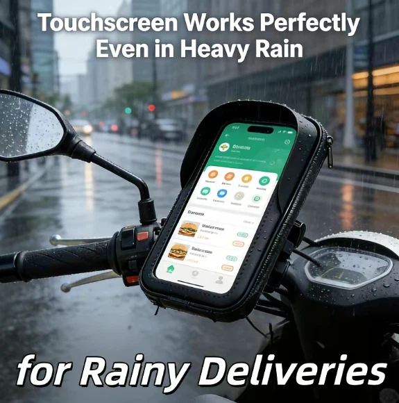 Waterproof Motorcycle Phone Mount