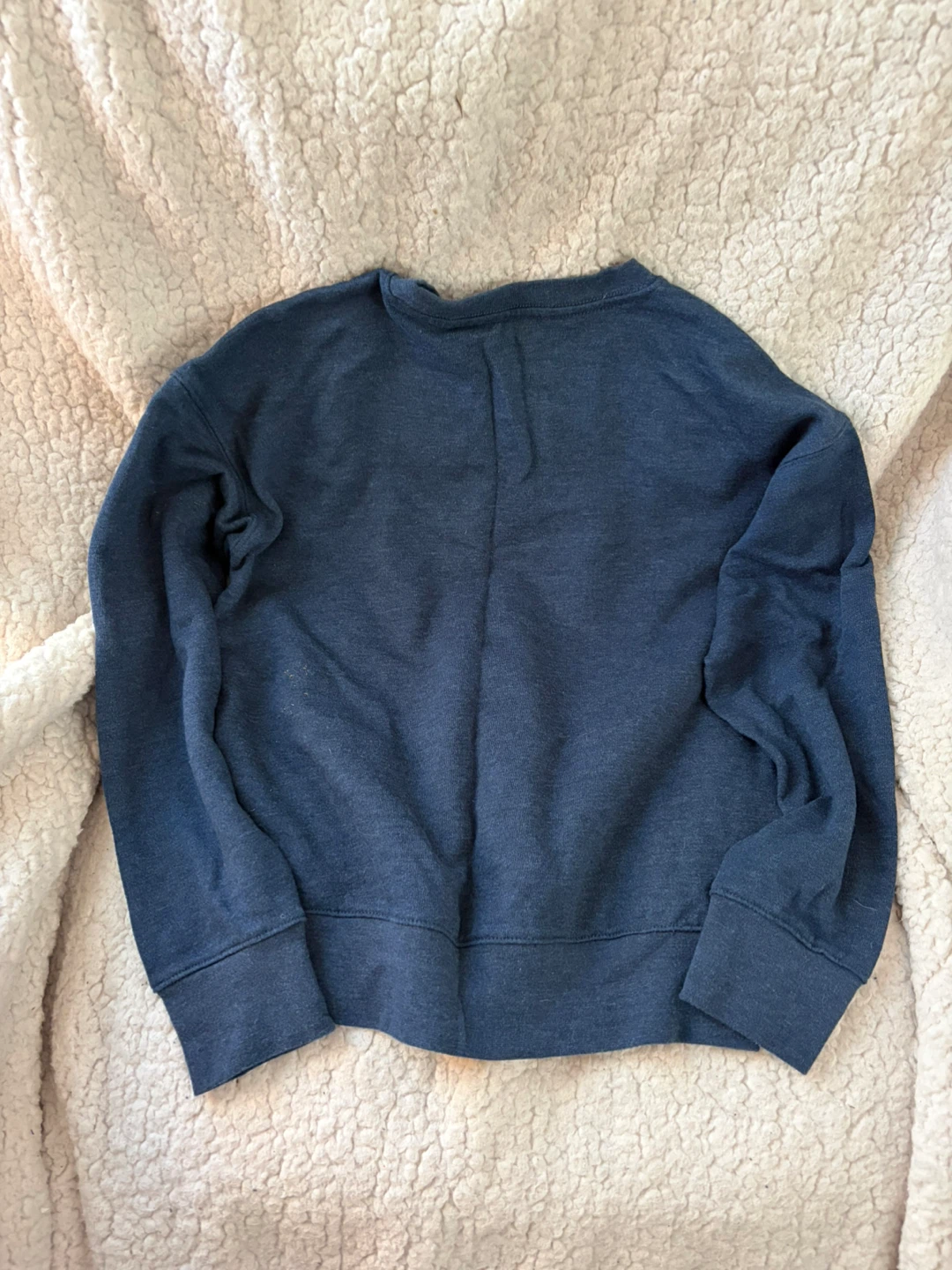 Athletic Works Kids Navy Crewneck Sweatshirt - photo 2