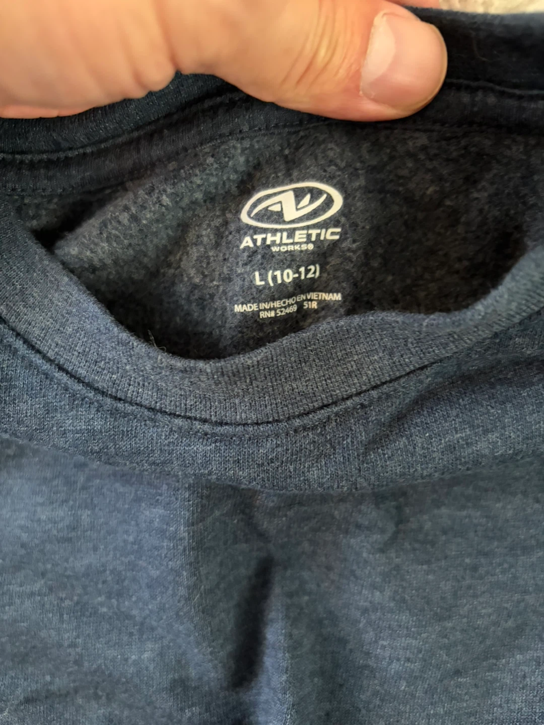 Athletic Works Kids Navy Crewneck Sweatshirt - photo 3