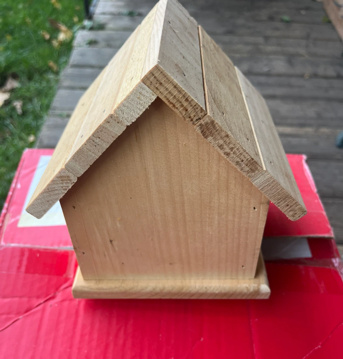 Handcrafted Wooden Birdhouse - photo 2