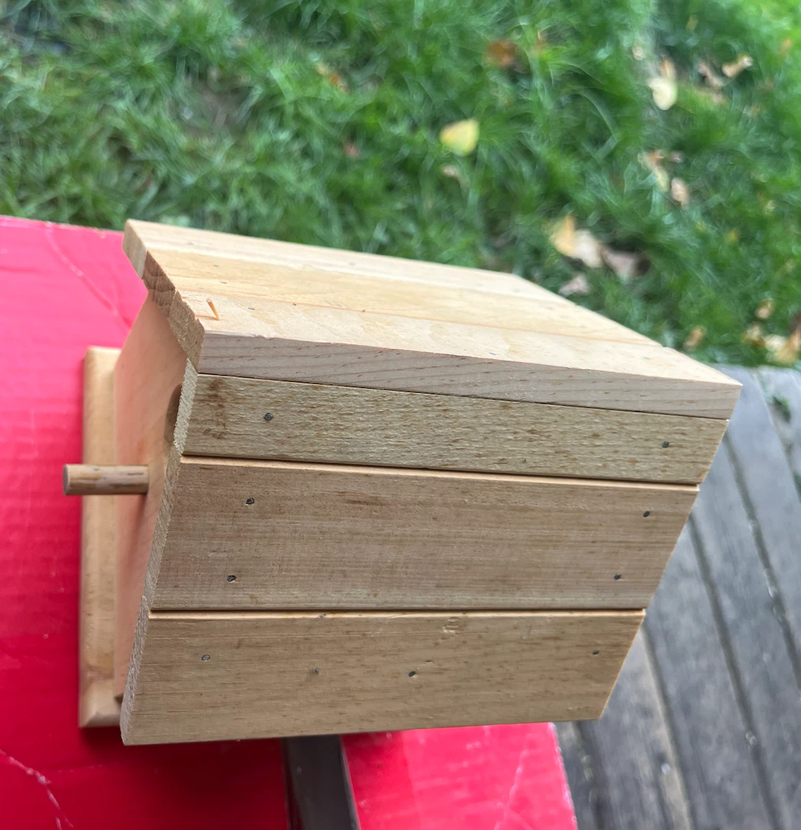 Handcrafted Wooden Birdhouse - photo 4