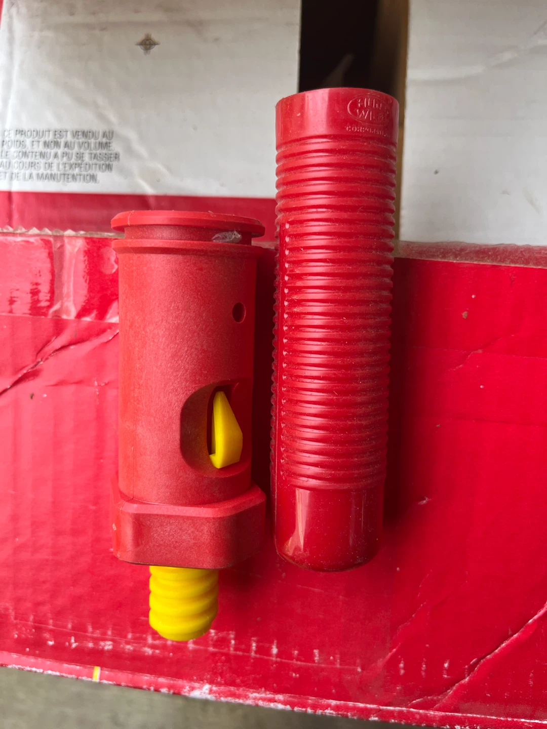 Hunter Wilcox Red Sprinkler Component