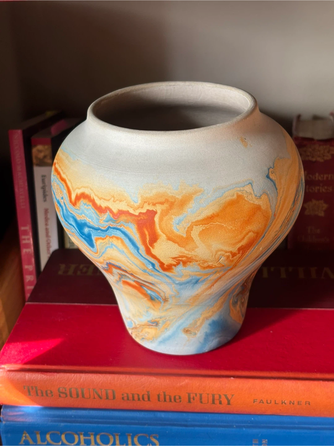 Vintage Nemadji Pottery Vase
