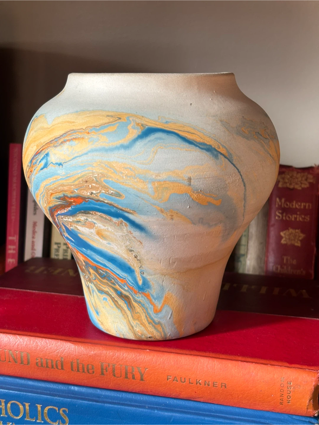 Vintage Nemadji Pottery Vase - photo 2