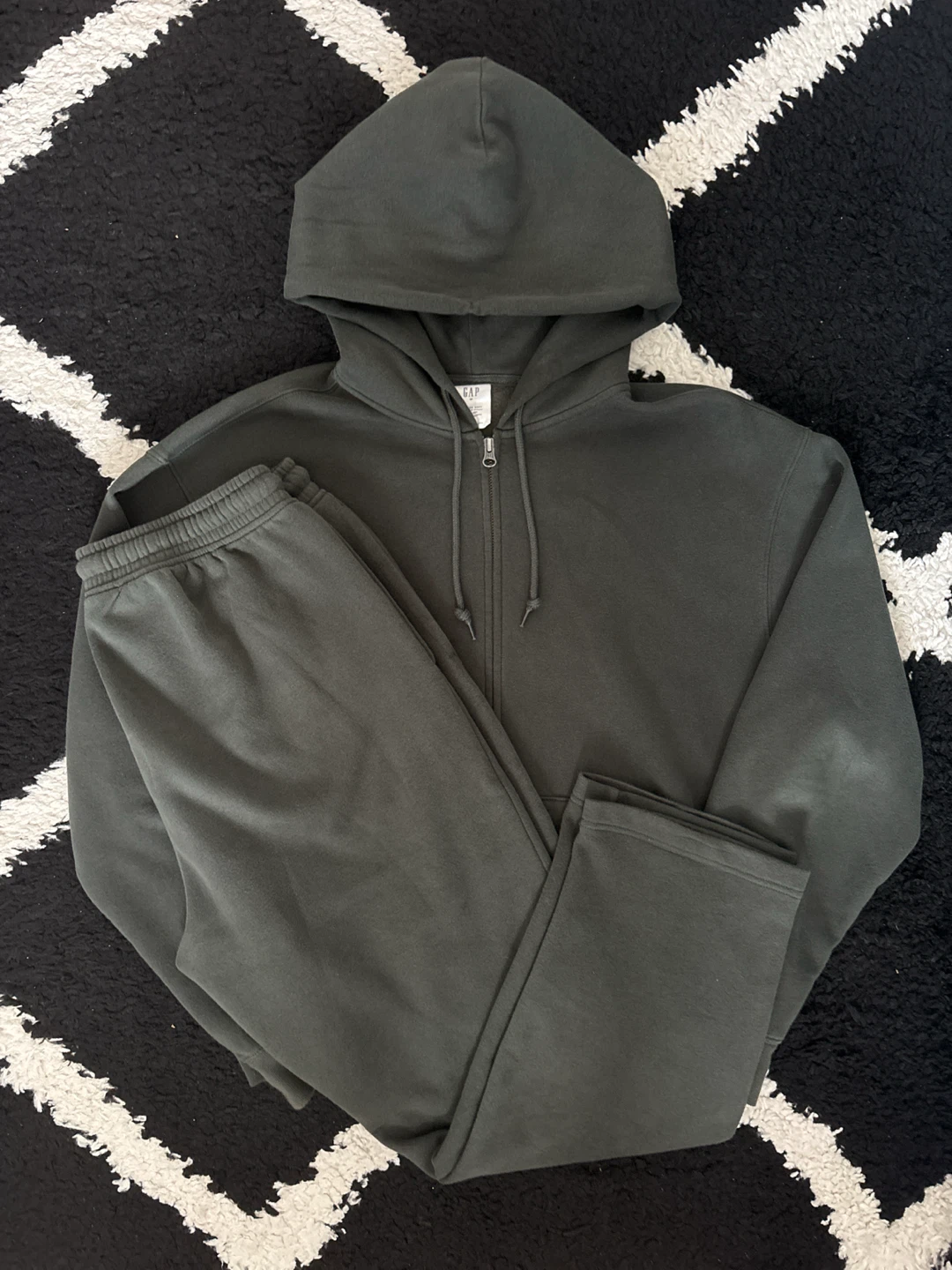 GAP Vintage Soft Zip-Up Hoodie and Jogger Set