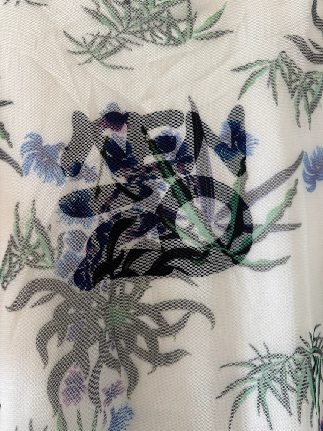 Kenzo Paris floral mesh t-shirt, size M - photo 2