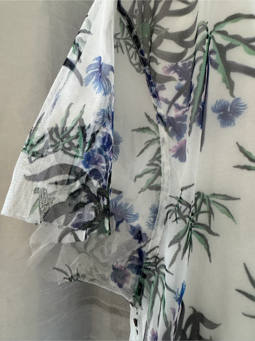 Kenzo Paris floral mesh t-shirt, size M - photo 3