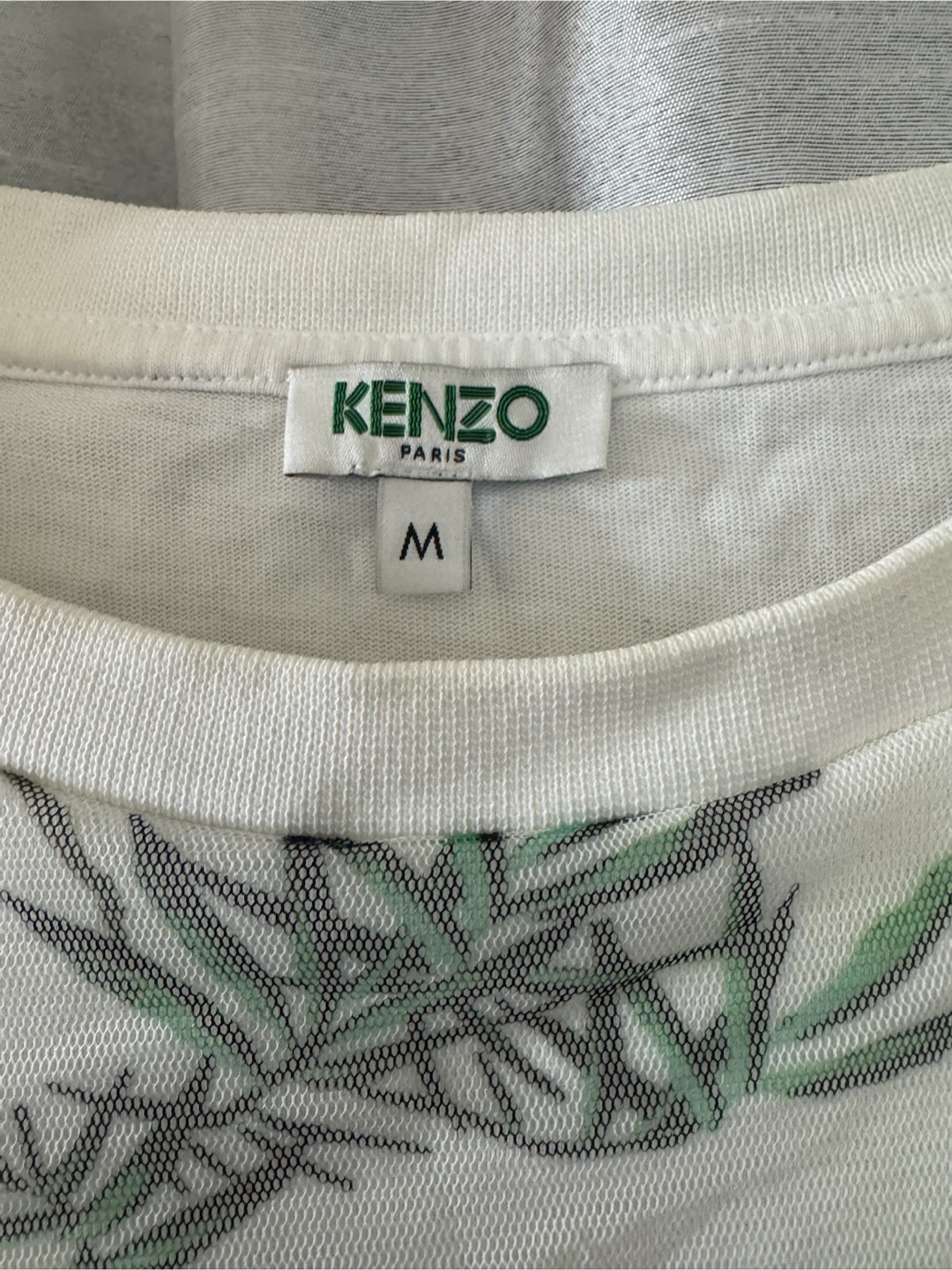 Kenzo Paris floral mesh t-shirt, size M - photo 4