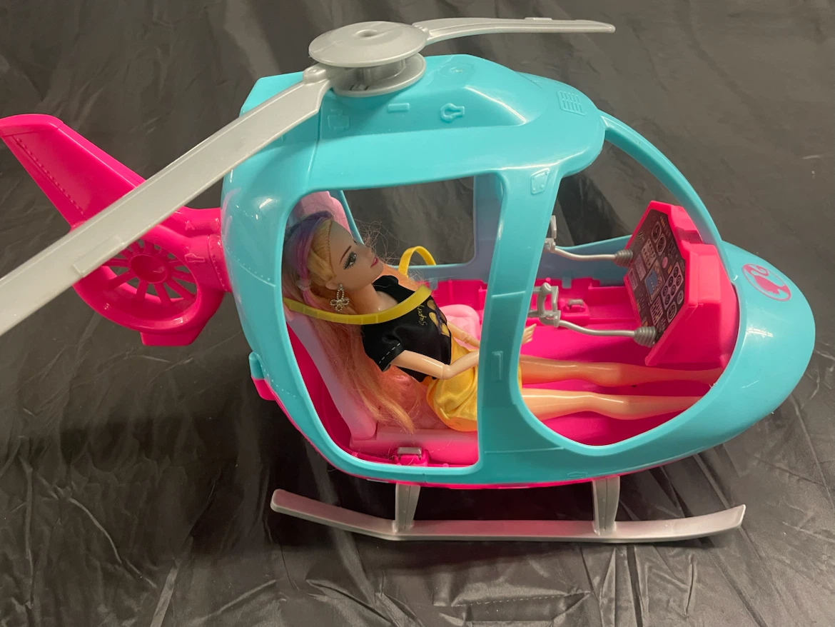 Barbie Helicopter with Doll