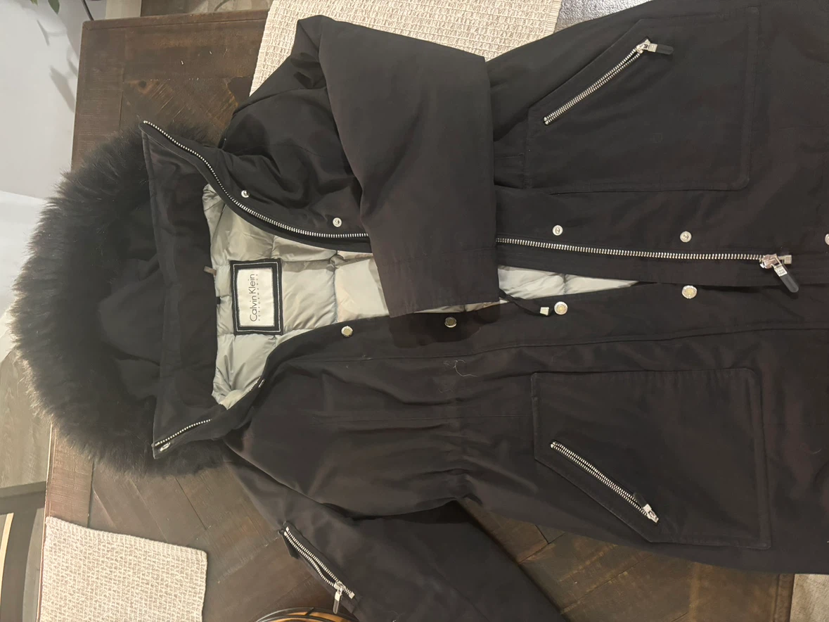 Calvin Klein Performance Down Parka - Black