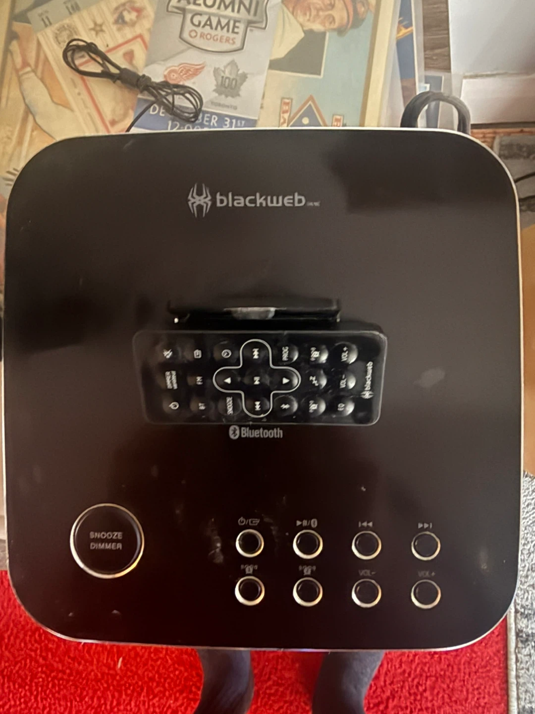 Blackweb Bluetooth Alarm Clock Radio