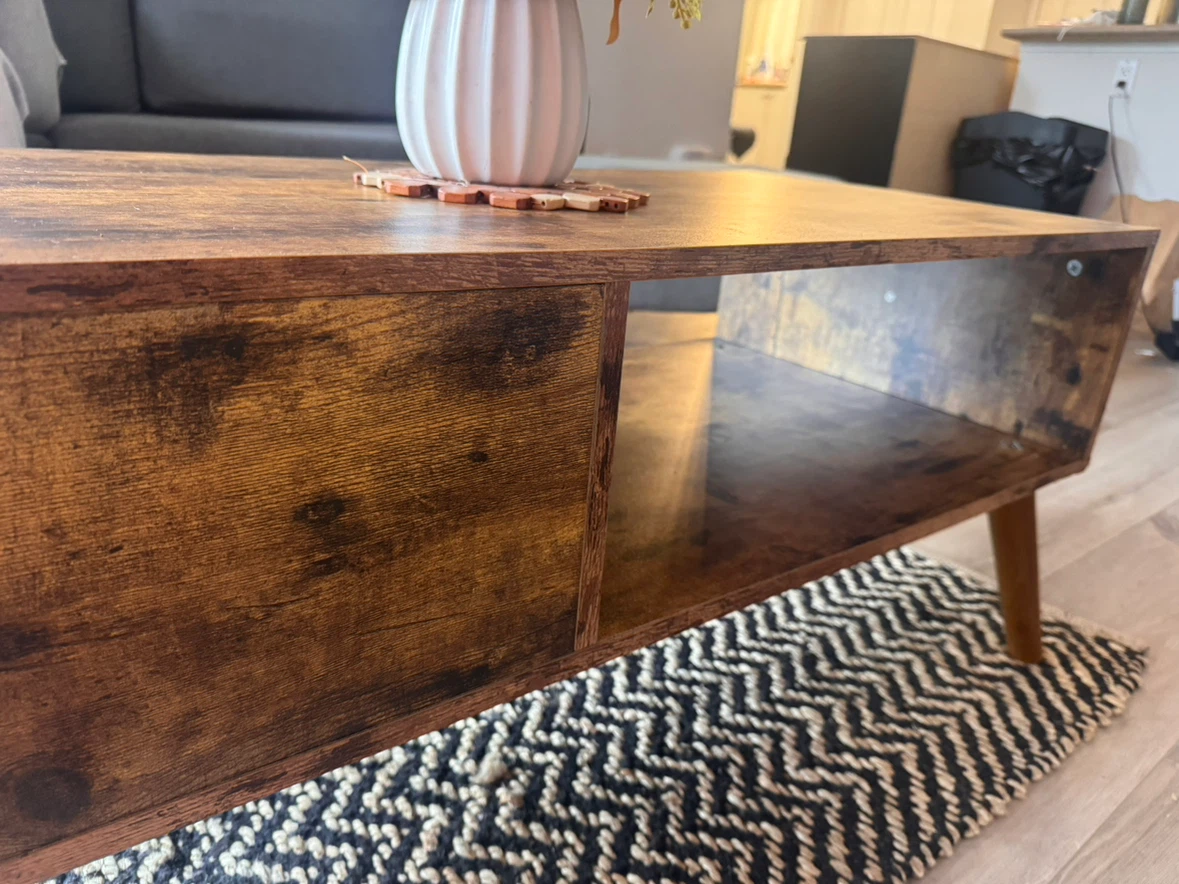 Mid-Century Style Wooden Coffee Table - photo 3