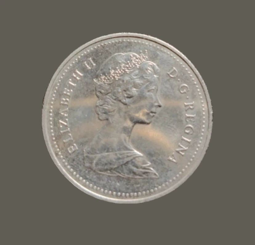 1981 Canadian Voyageur Dollar Coin - photo 2