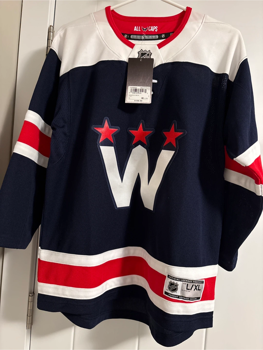 New Washington Capitals Youth Alt Jersey