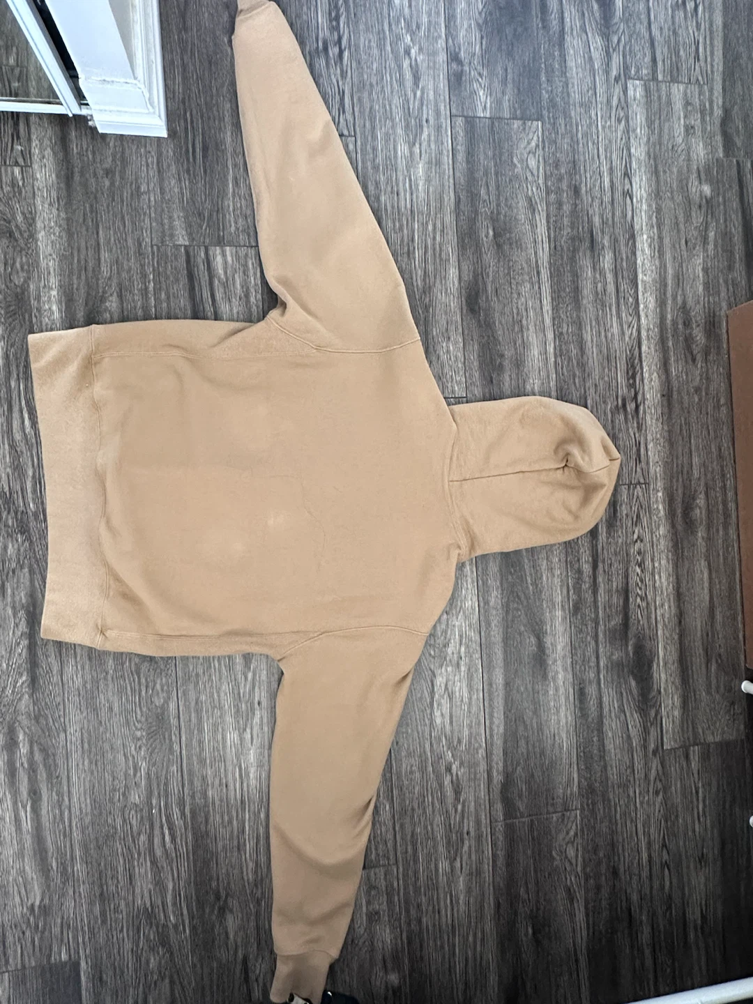 Beige Champion Reverse Weave Hoodie - Medium - photo 2