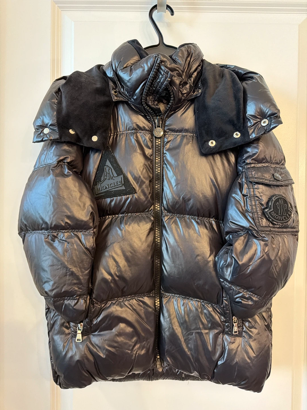 Moncler Down Jacket Black