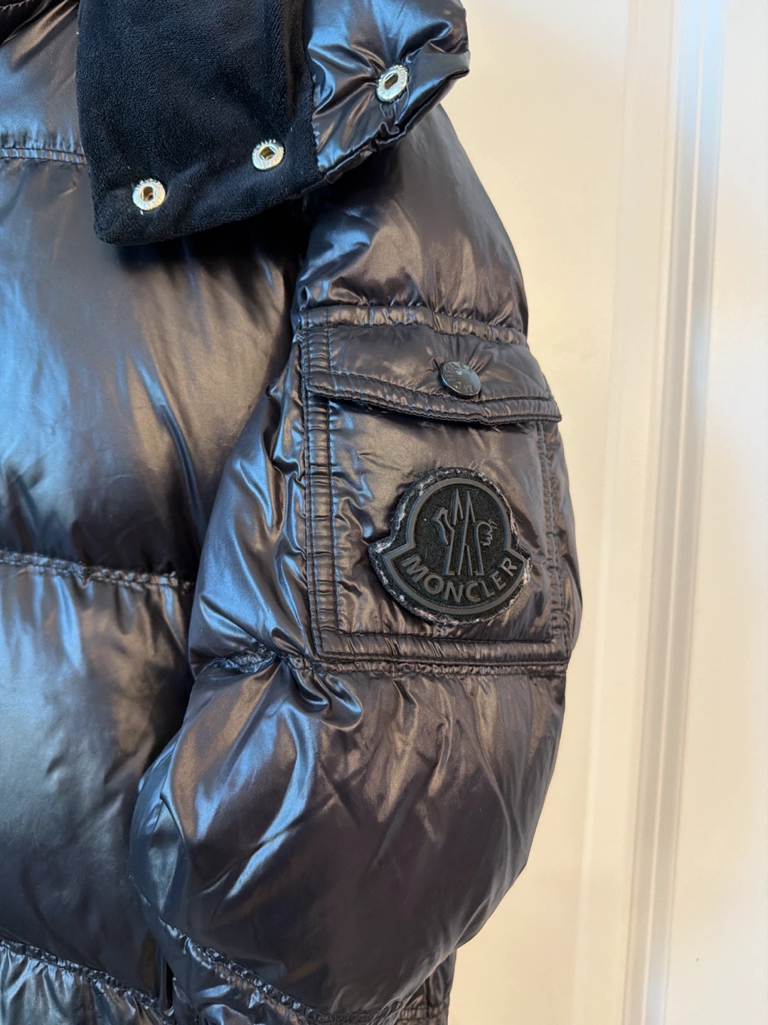 Moncler Down Jacket Black - photo 3