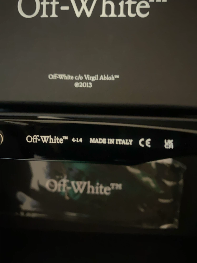Off-White Sunglasses Black - photo 3