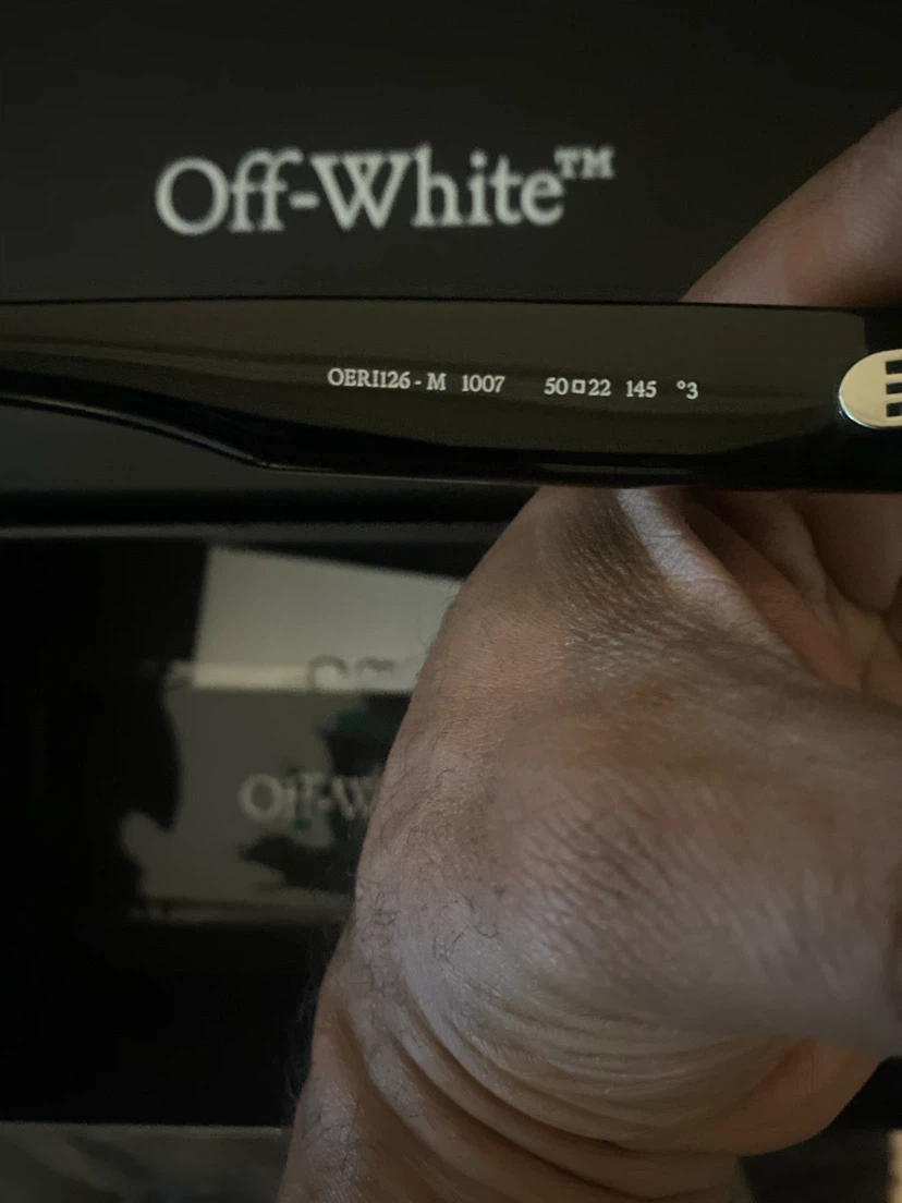 Off-White Sunglasses Black - photo 4